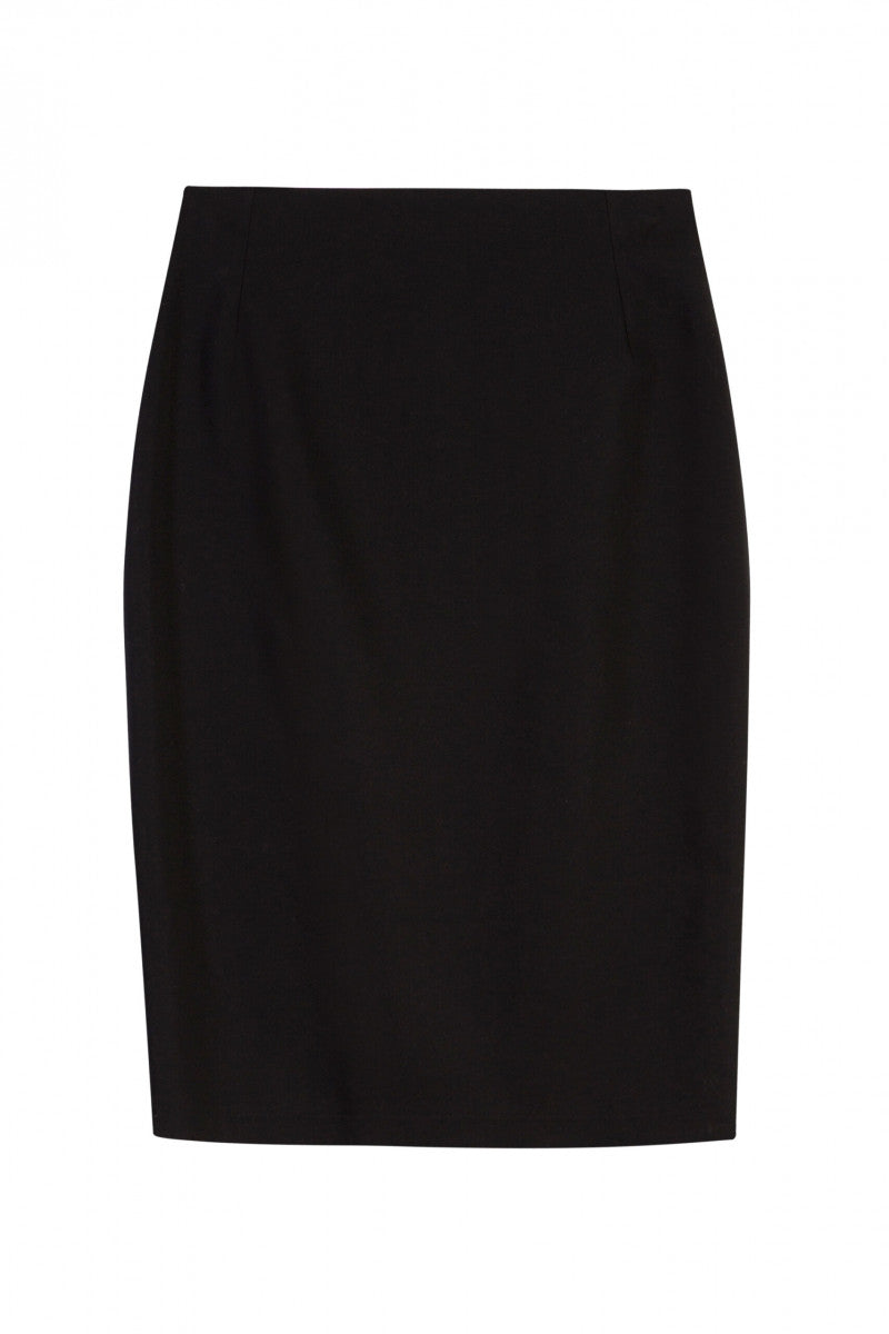 Navy blue pencil skirt